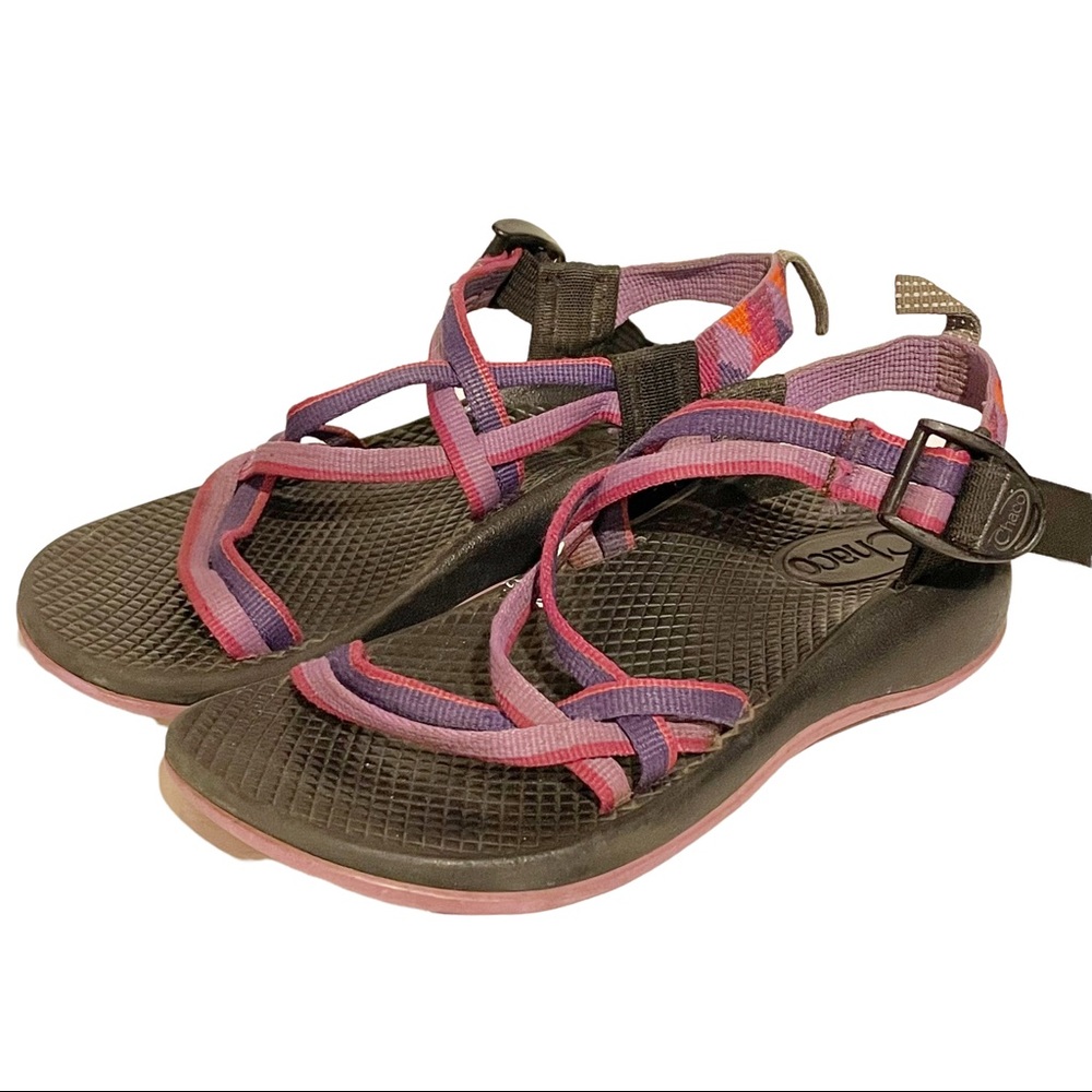 Chaco Kids Size 2 Big Girls Strappy Hard Sole Sandals